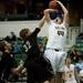 Saline junior Max Recknagel shoots over a Dexter defender on Friday, Jan. 4. Saline defeated Dexter 43-37. Daniel Brenner I AnnArbor.com